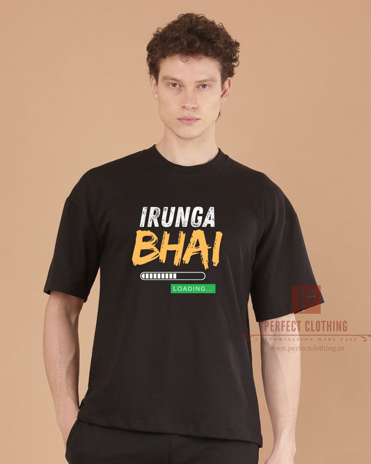 Men’s Round Neck T-shirt - Irunga Bhai