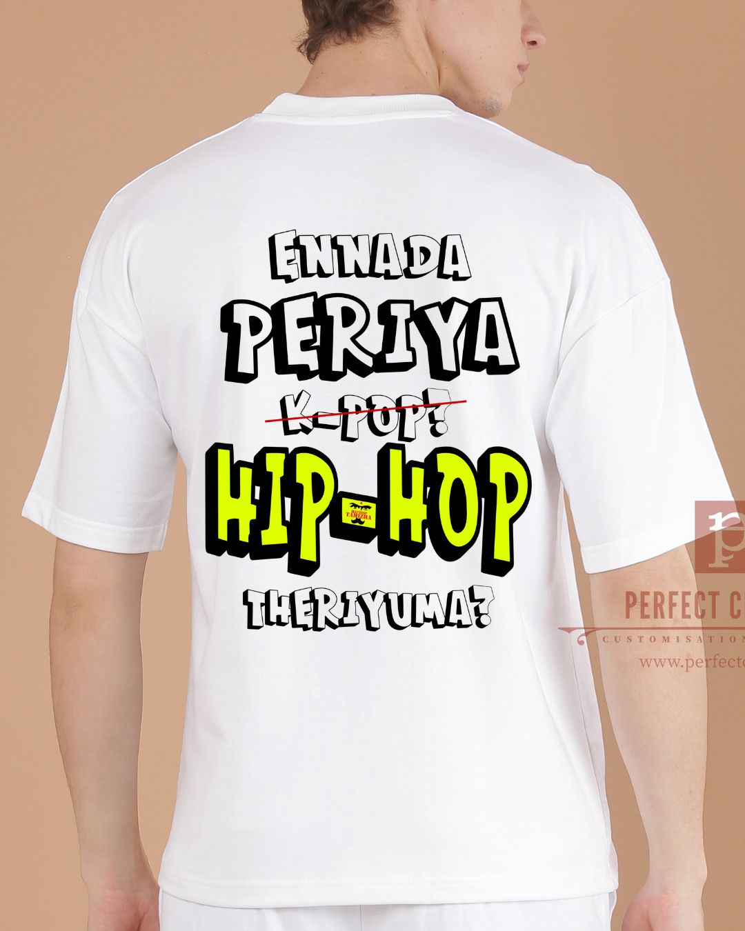 Premium Oversized Drop shoulder T-shirts - Trending HIP HOP Thamizha